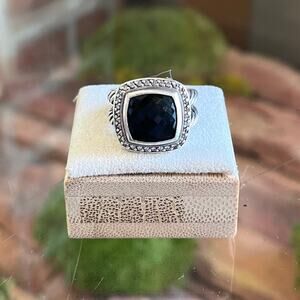 DAVID YURMAN Albion Onyx Diamond Ring